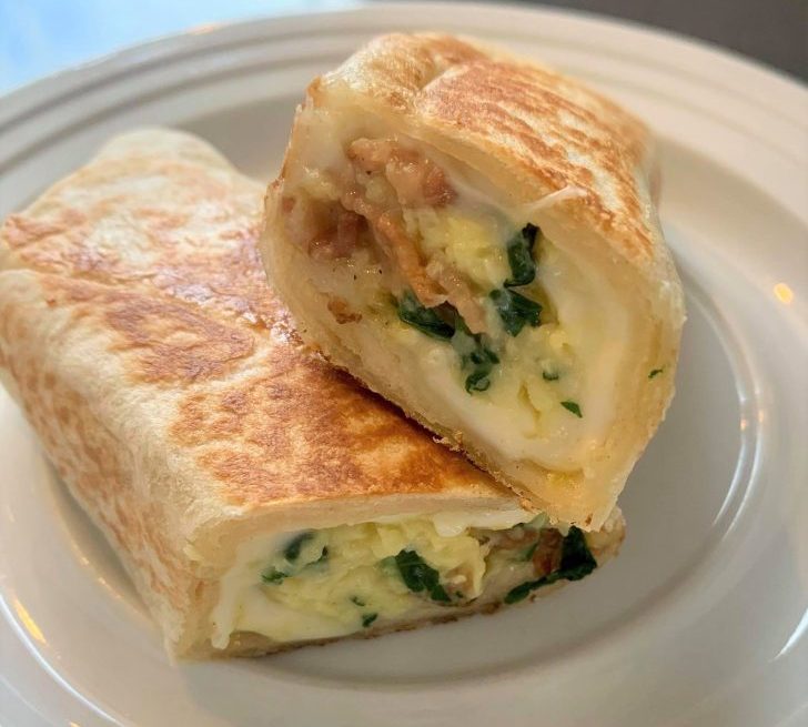 Burritos déjeuner à congeler