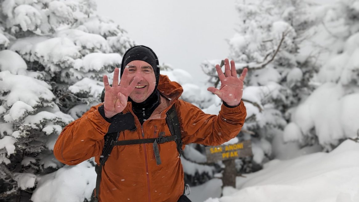 Santanoni Peak 2024 avec Pascale