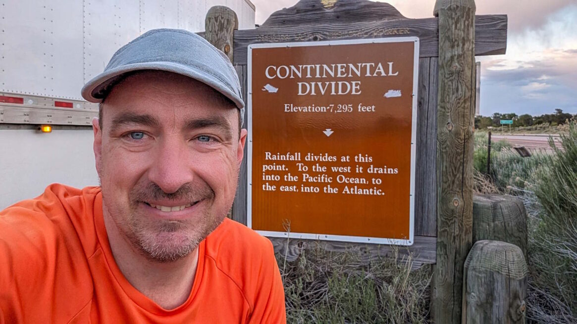 Continental Divide on I-40