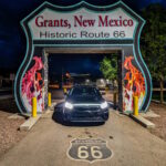 Route 66 Drive-Thru Neon Sign