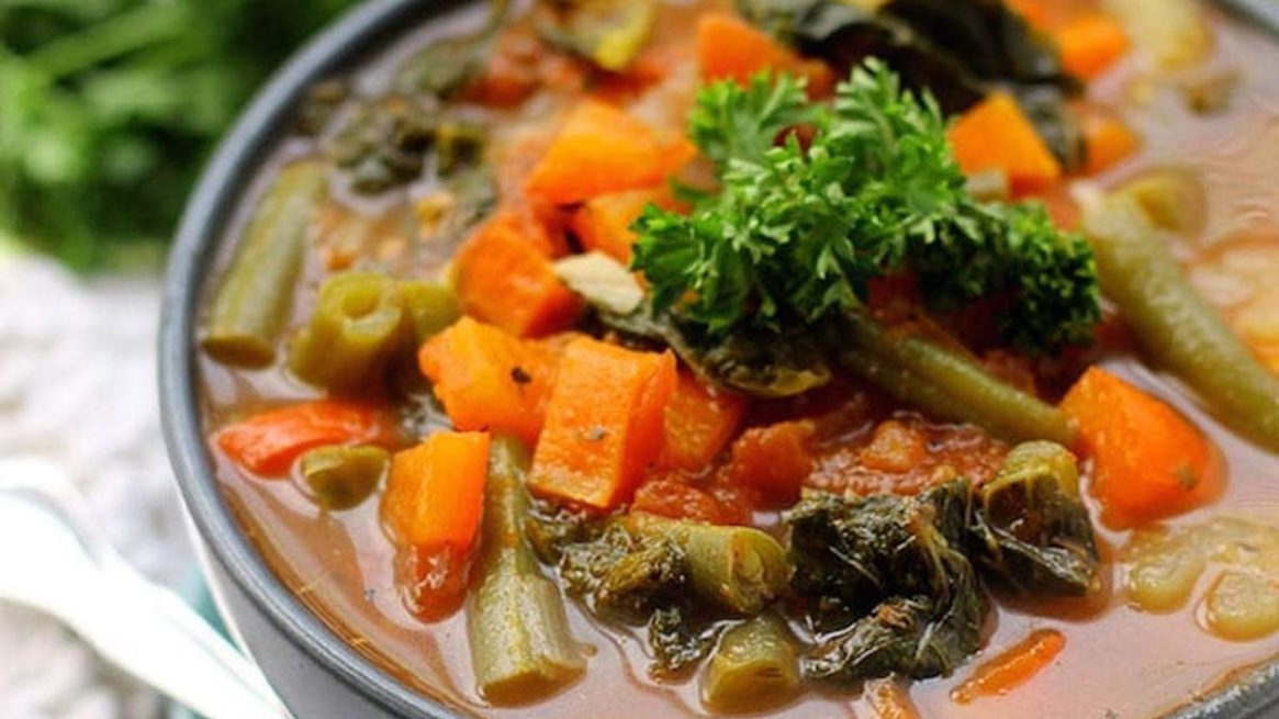 Soupe au légumes à la mijoteuse