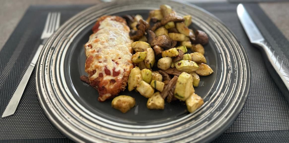 Escalopes de poulet parmigiana