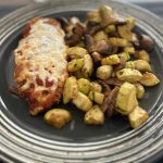Duo de courgettes et champignons